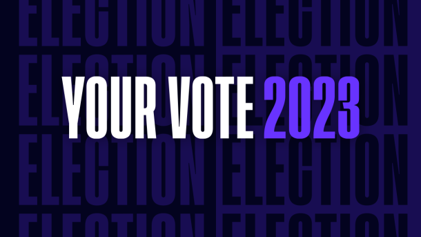 Your Vote 2023 showtile